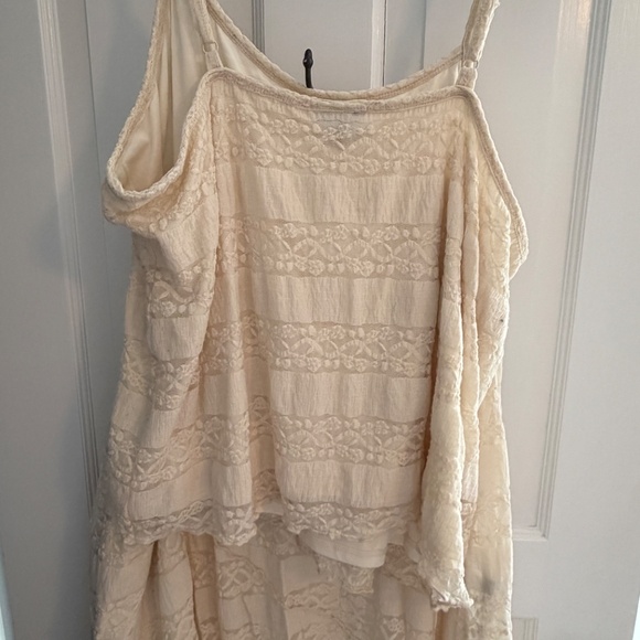 White Lace Tank & Skirt Separates - Picture 2 of 5